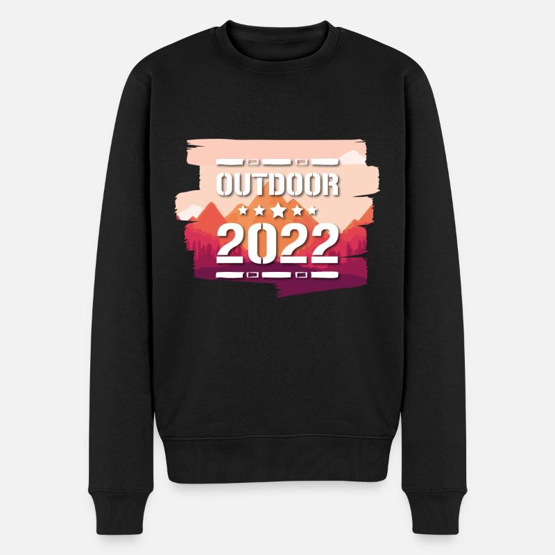 Extérieur 2022 - Pull Premium bio Homme - noir