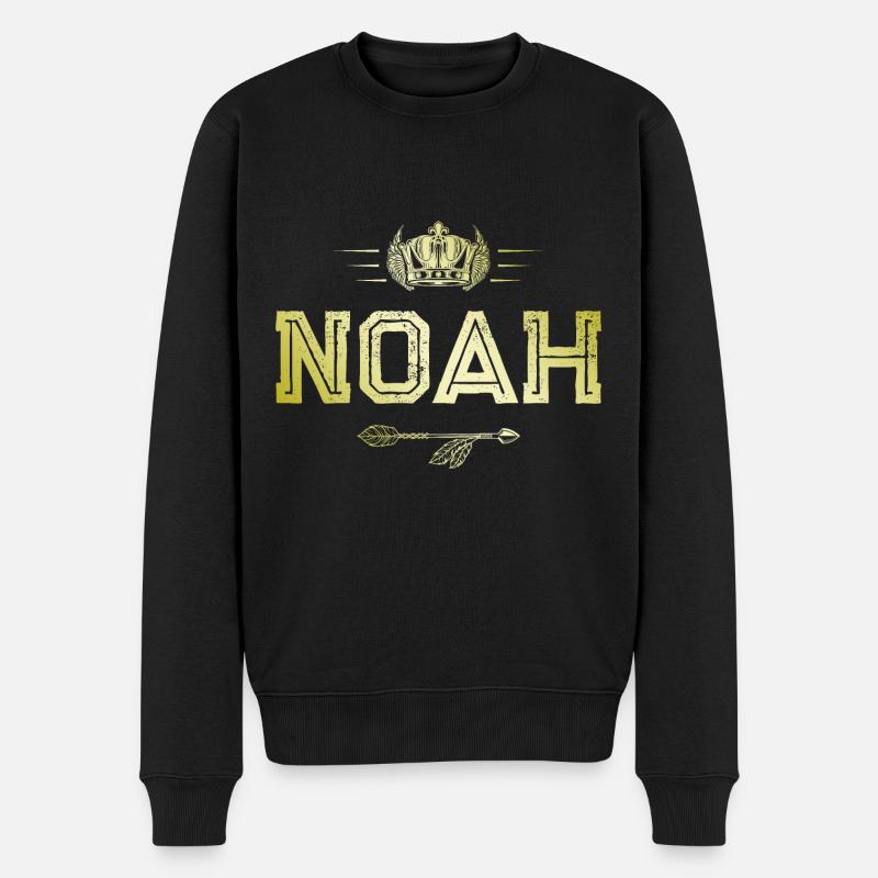 Noé - Pull Premium bio Homme - noir