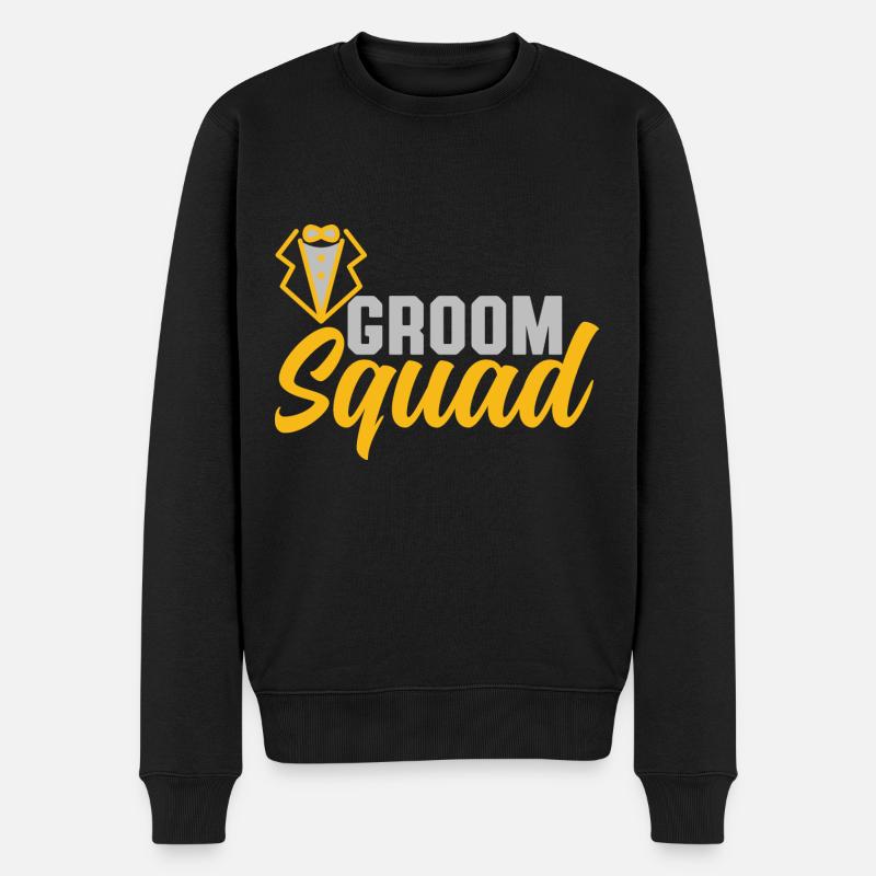 escouade de mariés - Pull Premium bio Homme - noir