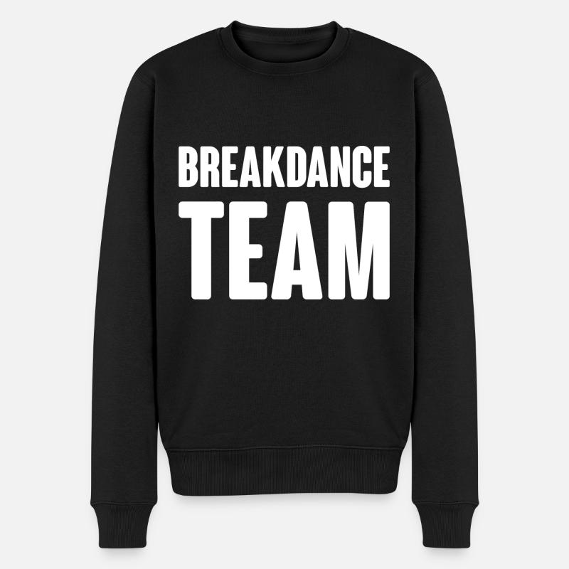 Équipe de breakdance - Pull Premium bio Homme - noir