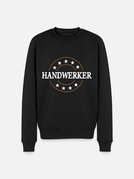 Handwerker Beruf - Männer Premium Bio Pullover - Schwarz