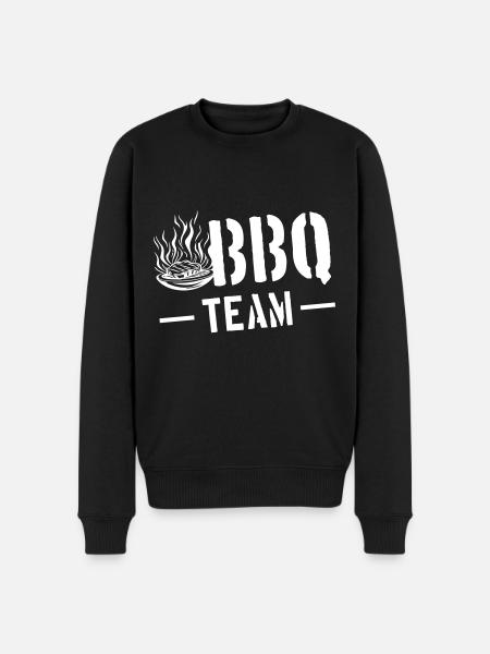 Grilling Barbecue Bbq Team - Men's Premium Organic Jumper - black