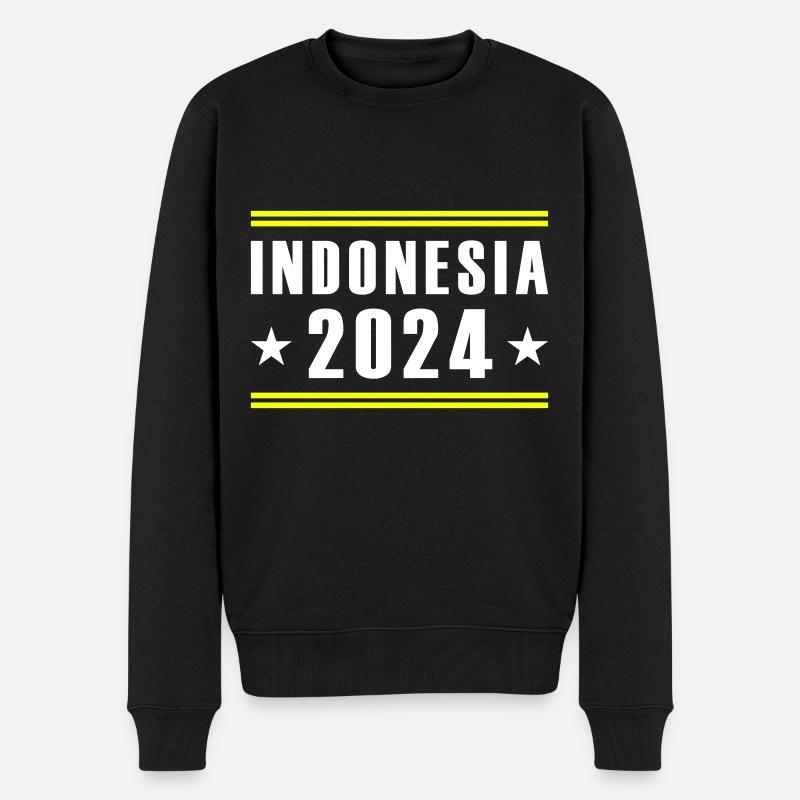Indonésie 2024 - Pull Premium bio Homme - noir