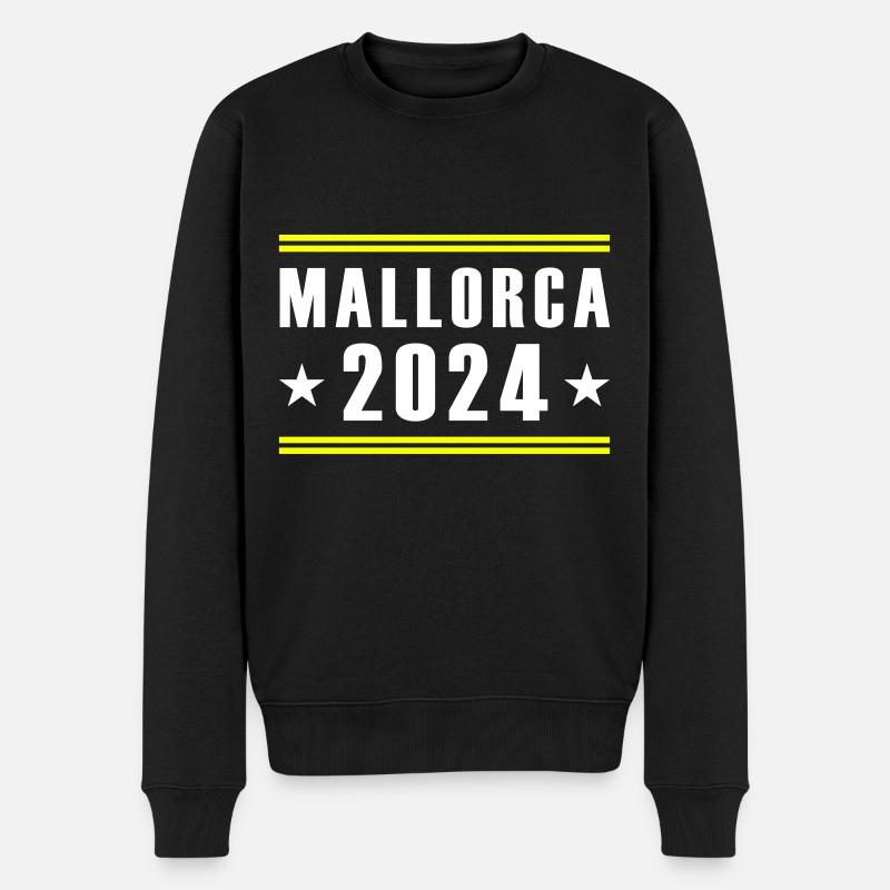 Majorque 2024 - Pull Premium bio Homme - noir