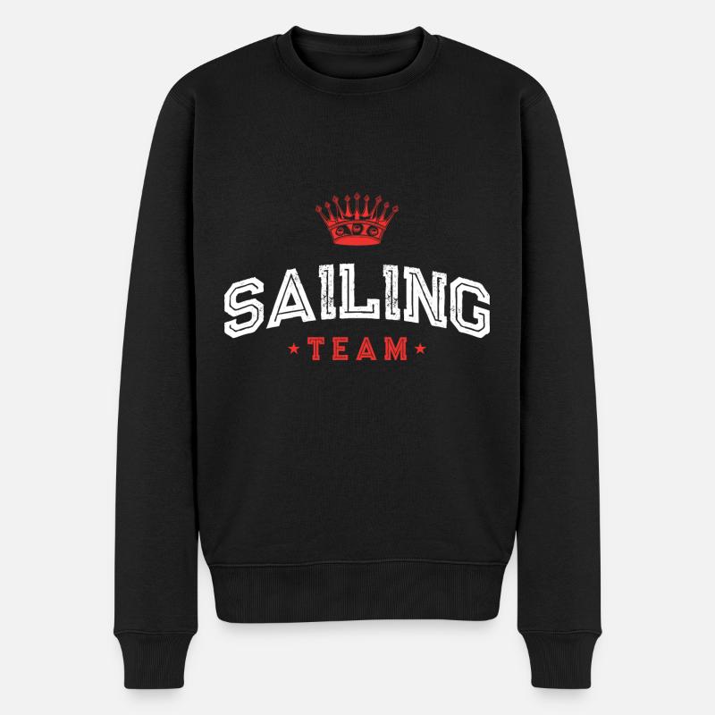 Équipe de voile - Pull Premium bio Homme - noir