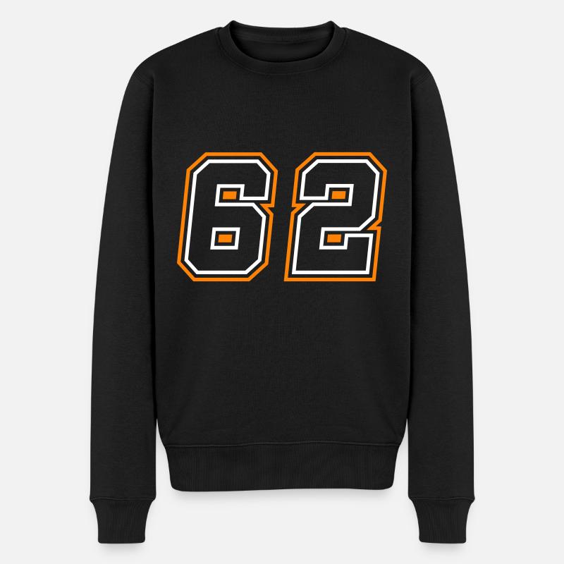 Symbole numérique 62 - Pull Premium bio Homme - noir