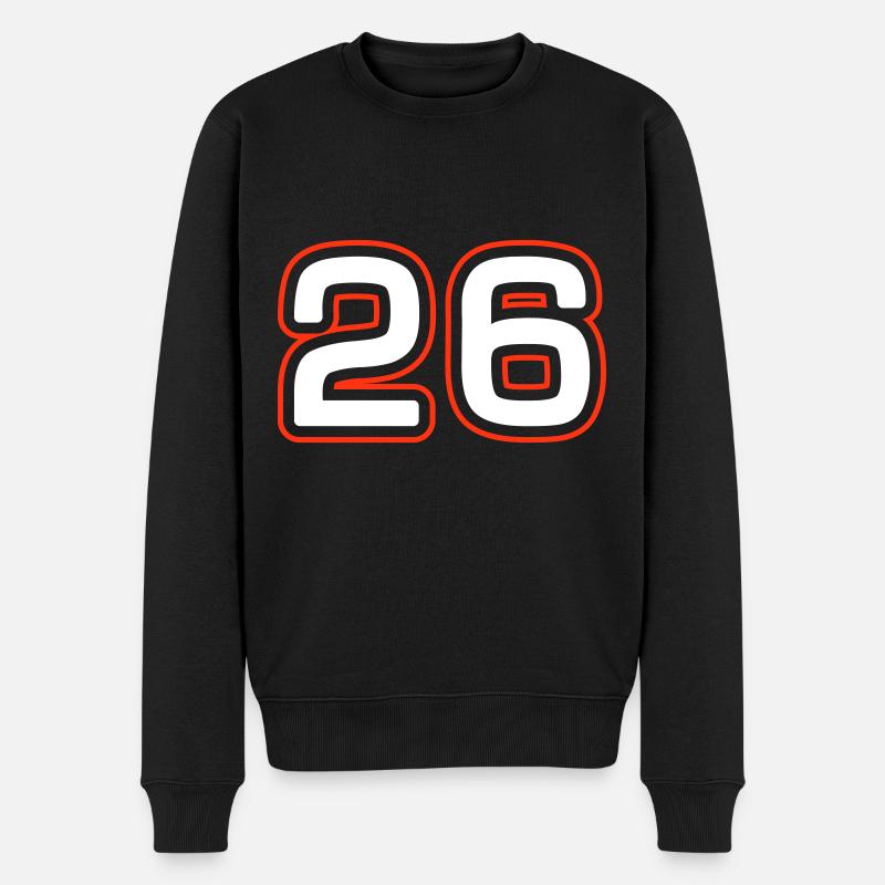 Symbole numérique 26 - Pull Premium bio Homme - noir