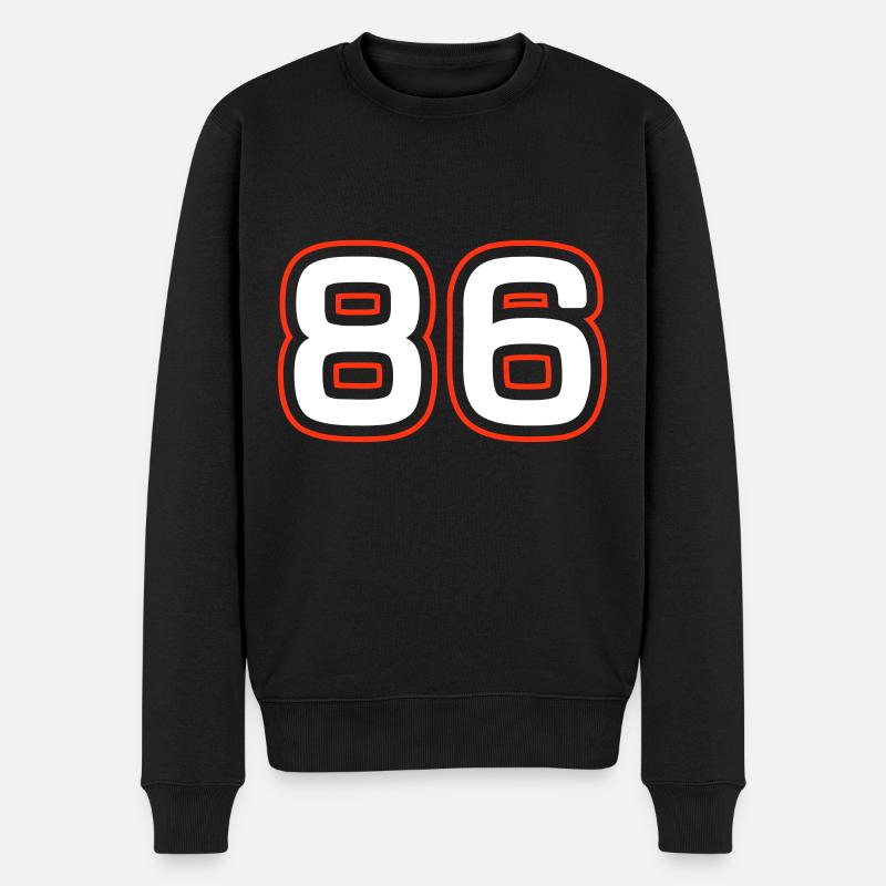 Symbole numérique 86 - Pull Premium bio Homme - noir