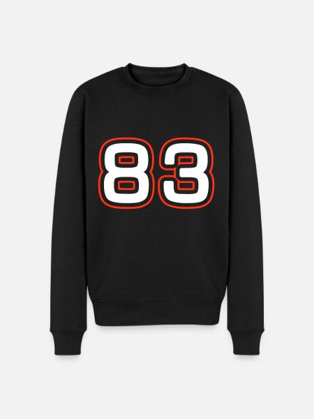 83 Symbole numérique - Pull Premium bio Homme - noir