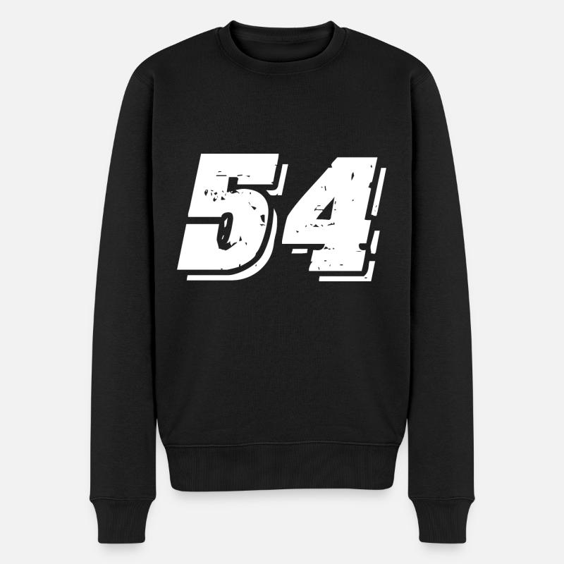 Symbole numérique 54 - Pull Premium bio Homme - noir