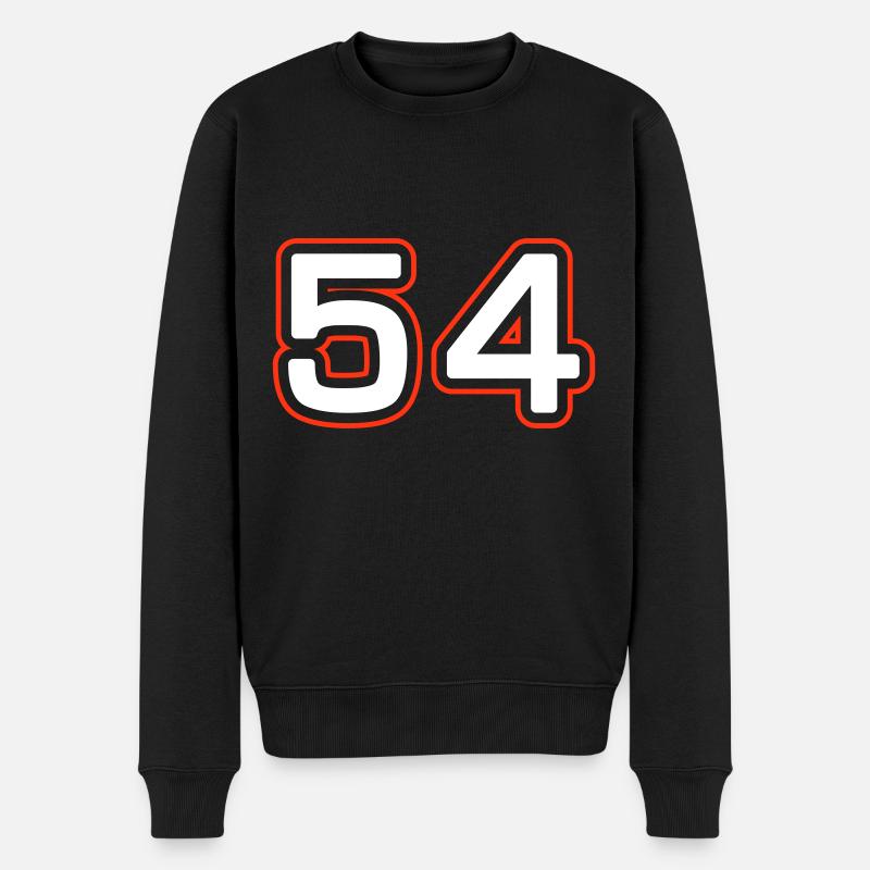 Symbole numérique 54 - Pull Premium bio Homme - noir