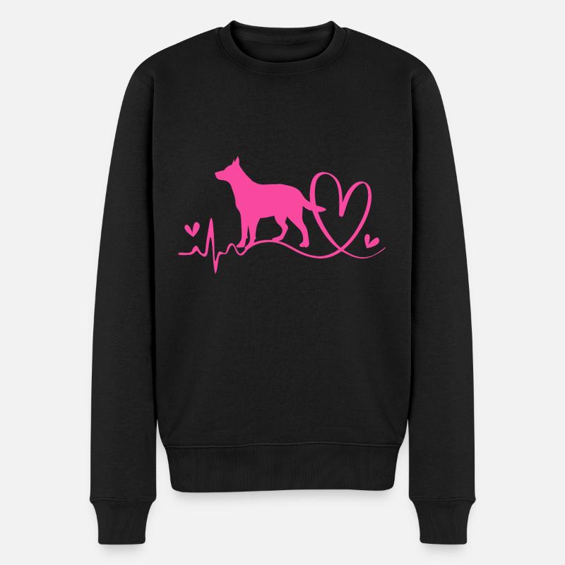 Bouvier australien chien - Pull Premium bio Homme - noir