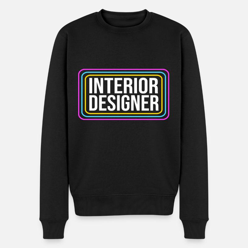 Architecte d’intérieur Architecture Architecte - Pull Premium bio Homme - noir