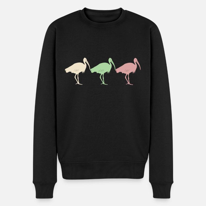 3 bacs poulet - Pull Premium bio Homme - noir