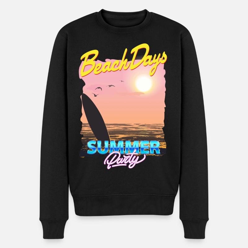 Fête d’été - Pull Premium bio Homme - noir