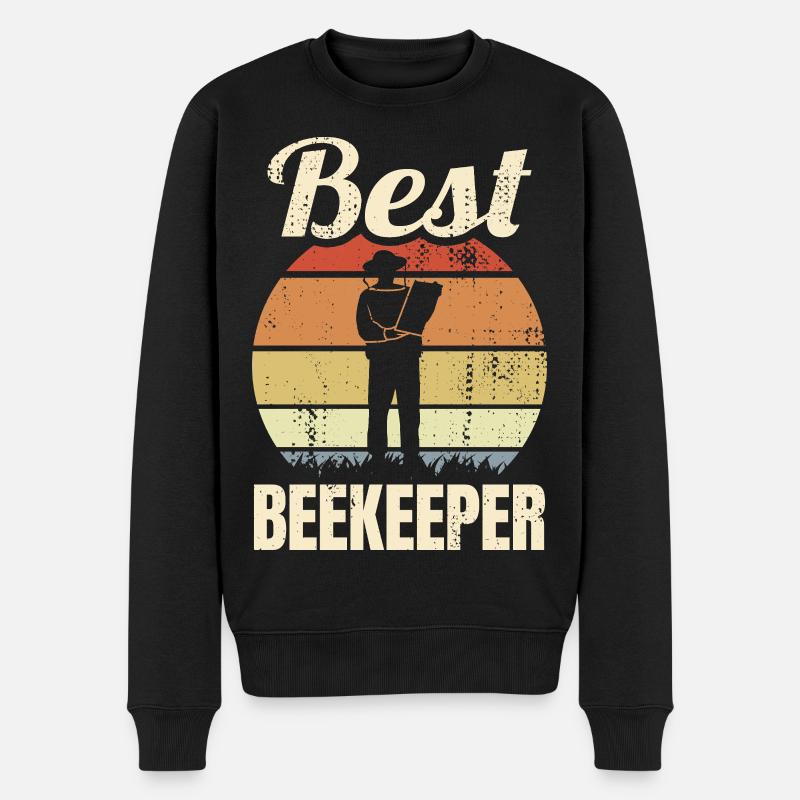 Imker - Männer Premium Bio Pullover - Schwarz