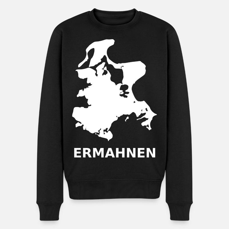 Rügen Weiß, pour ainsi dire - Pull Premium bio Homme - noir