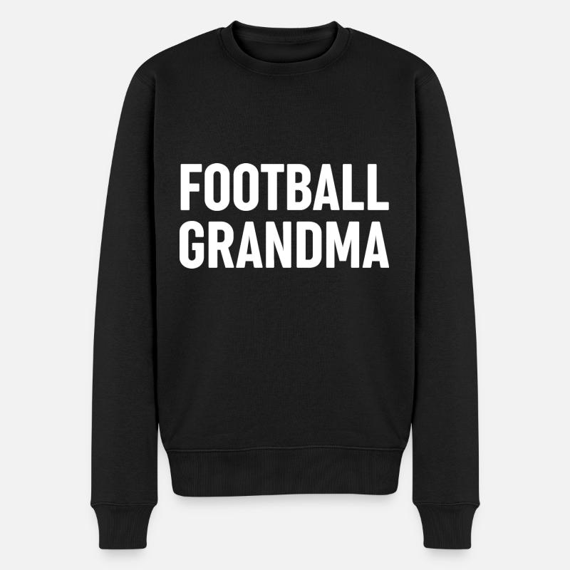 Football Mamie - Pull Premium bio Homme - noir