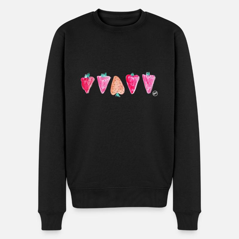 *BAM* be_different - Männer Premium Bio Pullover - Schwarz