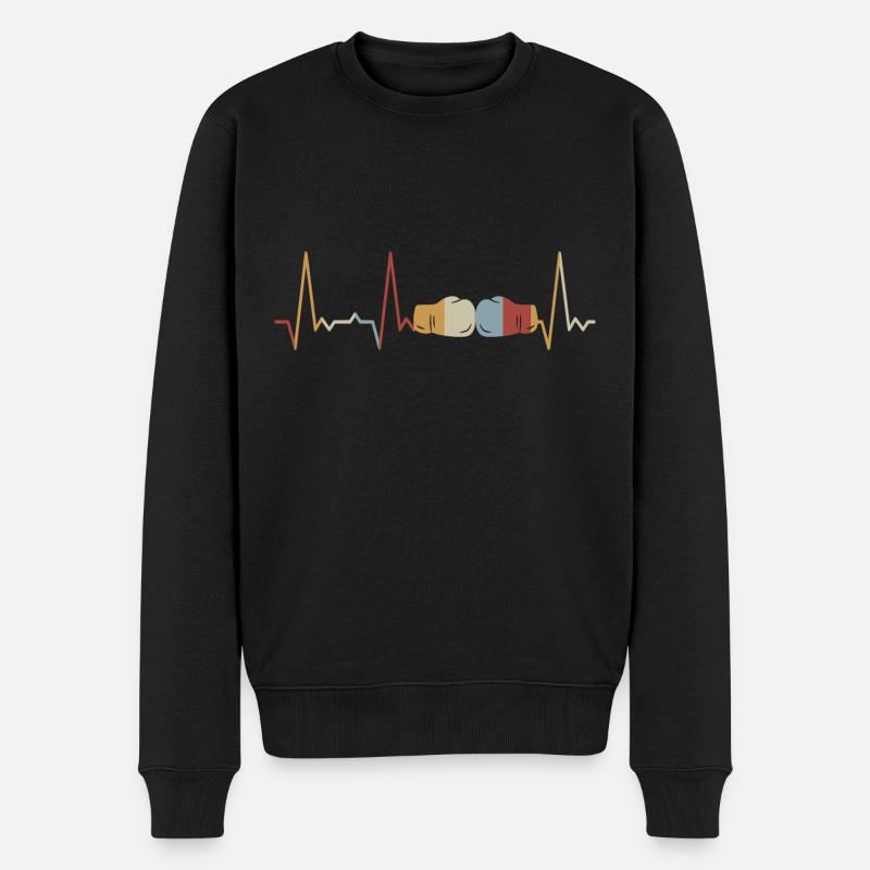 Boîtes de pulsation - Pull Premium bio Homme - noir
