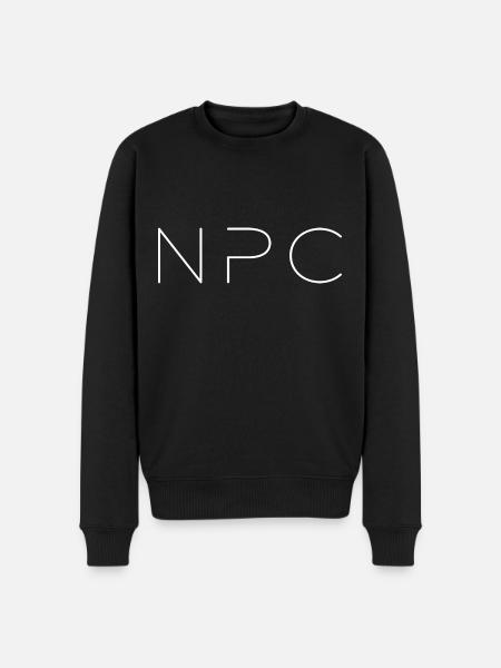NPC - Youth Word - Men's Premium Organic Jumper - black
