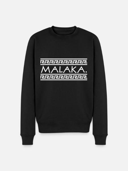 Grèce Malaka Hellas grecs - Pull Premium bio Homme - noir