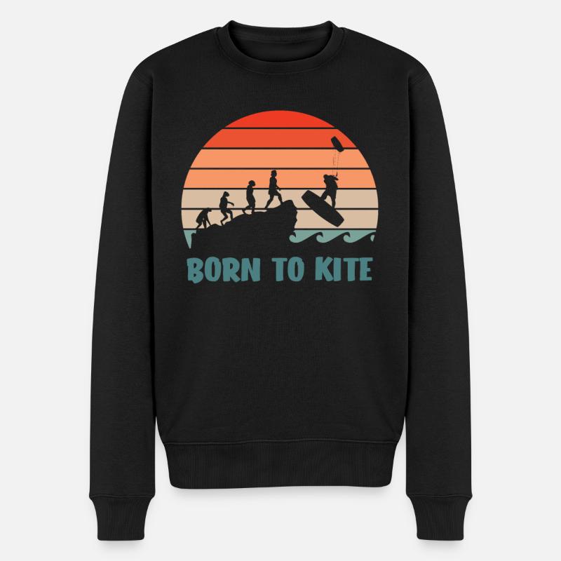 Kitesurf Kitesurf Kiteboardfer surfer - Pull Premium bio Homme - noir