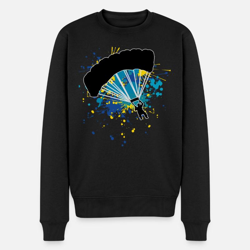 Skydiver Skydive Skydive - Men's Premium Organic Jumper - black