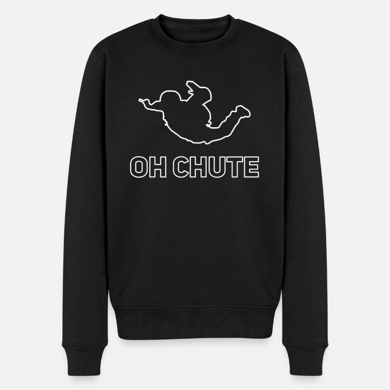 Parachutiste Parachutiste Parachutiste - Pull Premium bio Homme - noir