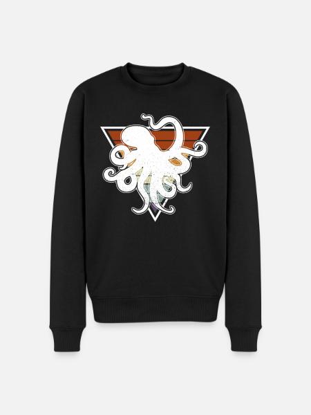 Octopus Octopus Octopus Tentacle - Men's Premium Organic Jumper - black