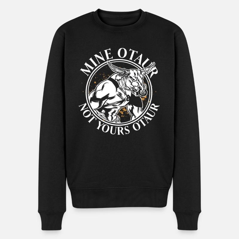 Griechische Mythologie Antik Griechischer Gott - Männer Premium Bio Pullover - Schwarz