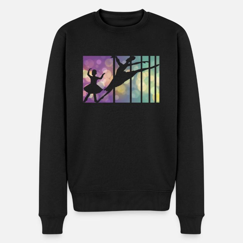 Ballet Danseuse Ballerine Ballet Mama - Pull Premium bio Homme - noir