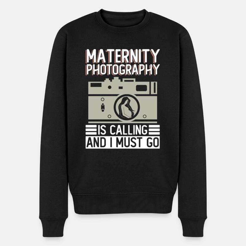 Grossesse Photographie Photographe Enceinte - Pull Premium bio Homme - noir