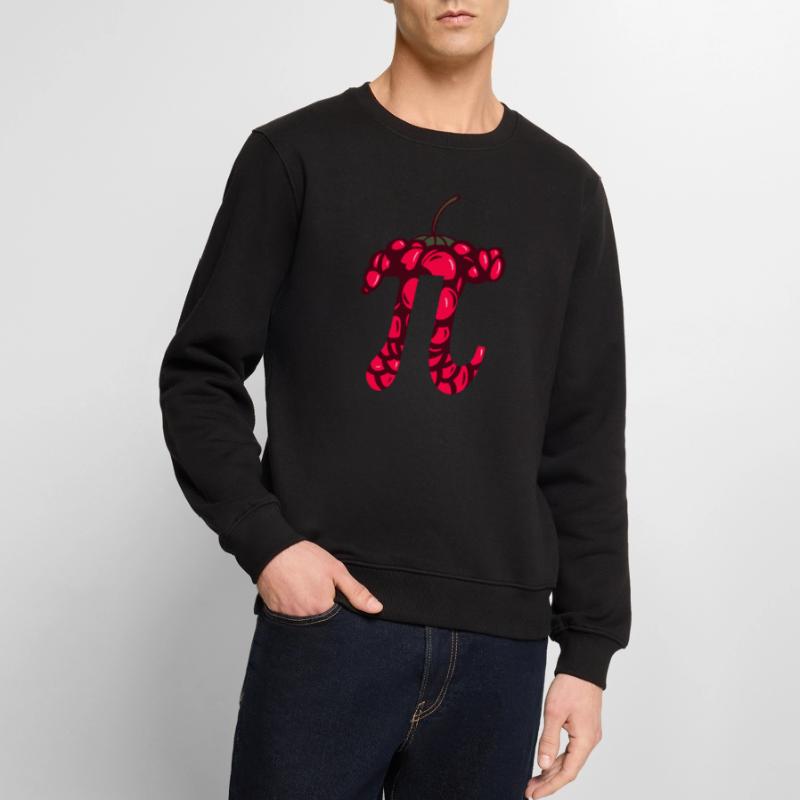 Raspberry Cake Pi - Teacher Math Pi Men's Premium Organic Jumper