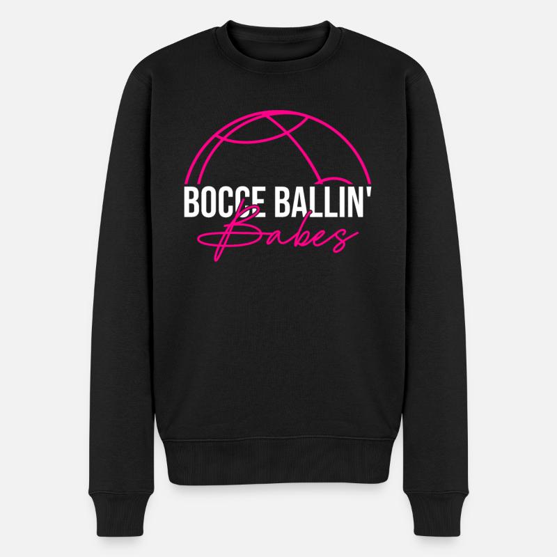 Bocce Ballin' Babes - Boccia - Pull Premium bio Homme - noir