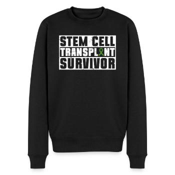 Stem Cell Transplant Stem Cell Donor Stem Cell - Men's Premium Organic Jumper - black - Front - Nico (187cm)