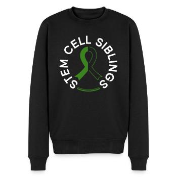 Stem Cell Transplant Stem Cell Donor Stem Cell - Men's Premium Organic Jumper - black - Front - Nico (187cm)