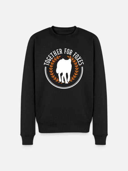 Anti-fox hunting accessories - Men's Premium Organic Jumper - black