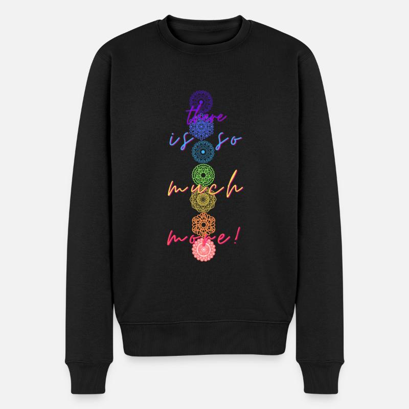 Il y a beaucoup plus! - Pull Premium bio Homme - noir