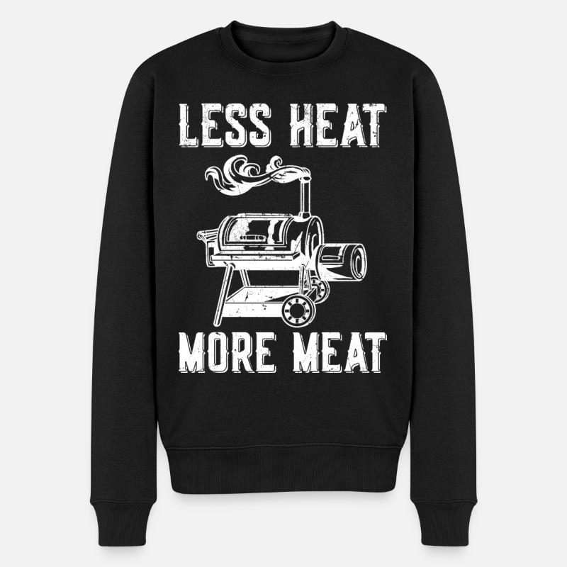 BBQ - Pull Premium bio Homme - noir