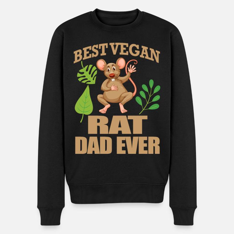 Rat - Pull Premium bio Homme - noir