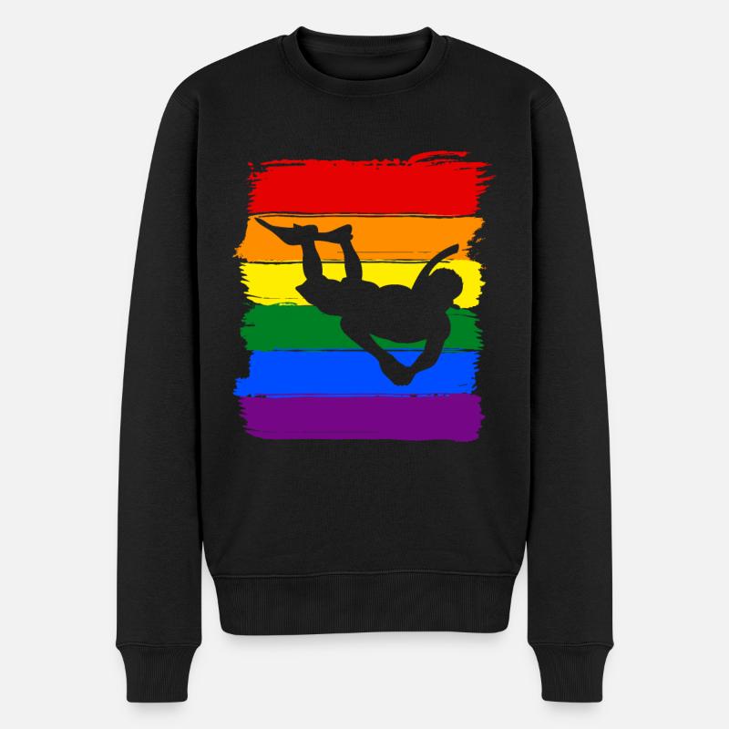 Snorkeling LGBT Pride - Pull Premium bio Homme - noir