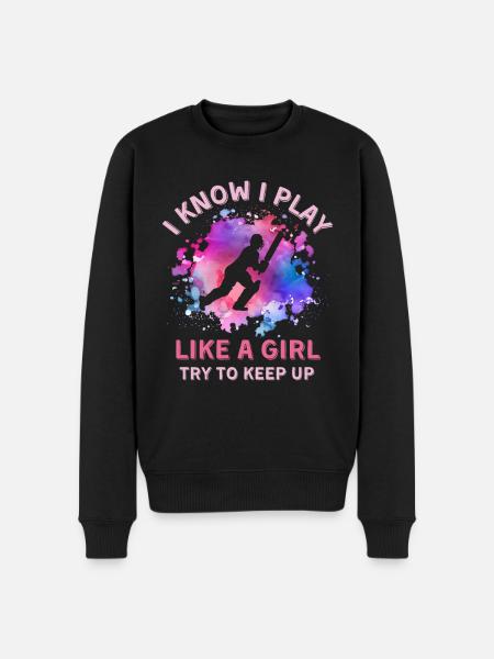 Femmes Cricket Fille - Pull Premium bio Homme - noir