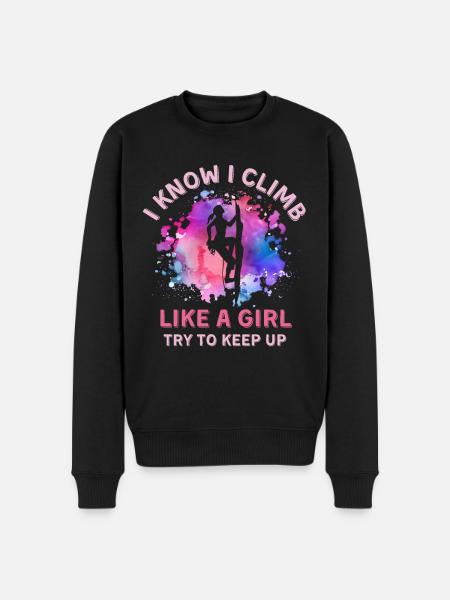 Femmes grimpeuses - Pull Premium bio Homme - noir