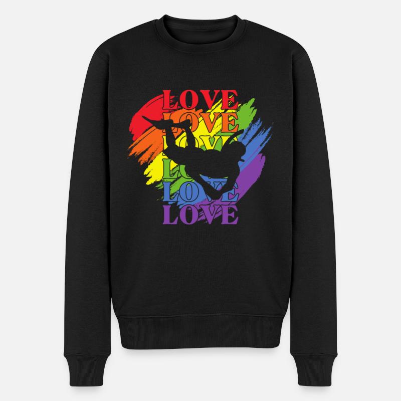 Snorkeling LGBT Pride - Pull Premium bio Homme - noir
