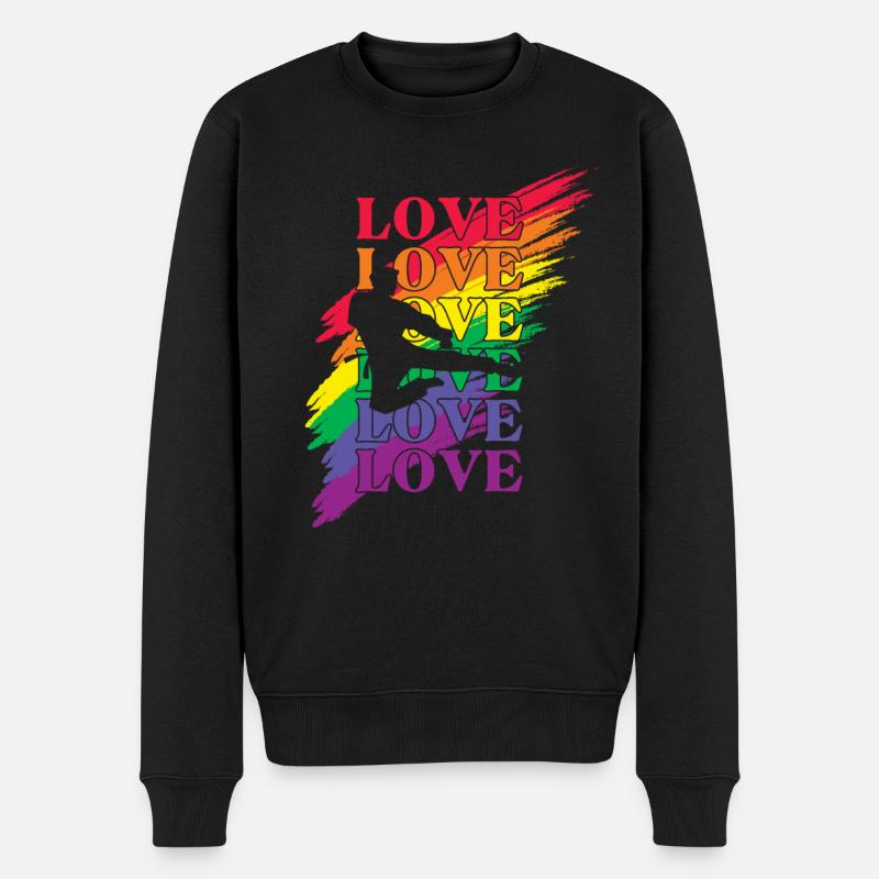 Taekwondo Fierté LGBT - Pull Premium bio Homme - noir