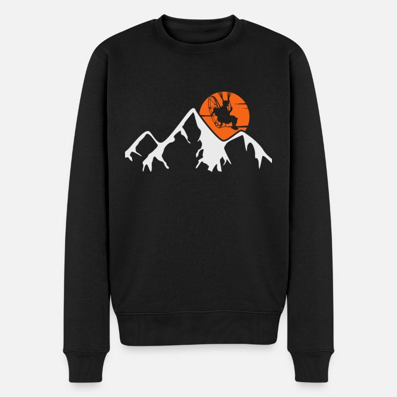 Paramoteur - Pull Premium bio Homme - noir