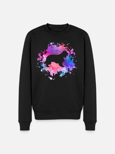 Cocker-spaniel dog lover - Men's Premium Organic Jumper - black