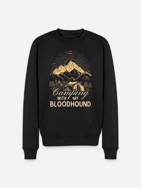 Camping de limier - Pull Premium bio Homme - noir