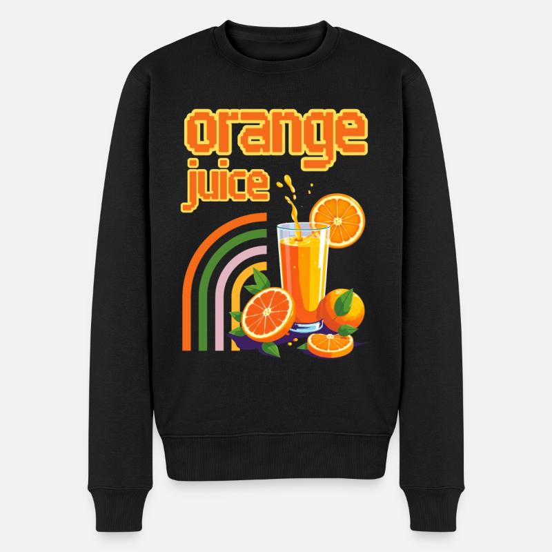 Jus d'orange - Pull Premium bio Homme - noir